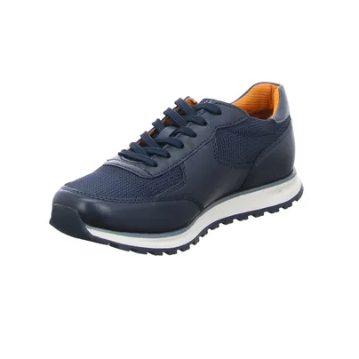 BUGATTI SHOES Halbschuhe Sneaker Blau Leder BUGATTI SHOES Halbschuhe Sneaker Blau Leder