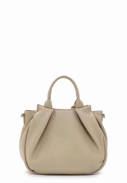 TAMARIS Henkeltasche Beige Lederimitat TAMARIS Henkeltasche Beige Lederimitat