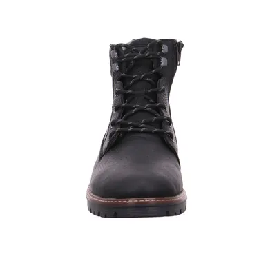 RIEKER Winter-Boots Schwarz Leder RIEKER Winter-Boots Schwarz Leder