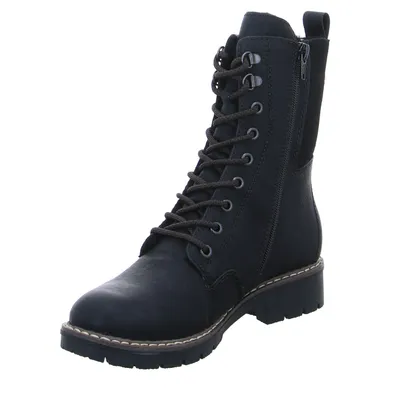 RIEKER Boot Schwarz Lederimitat RIEKER Boot Schwarz Lederimitat
