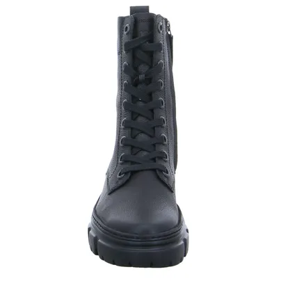 PAUL GREEN Boot Schwarz Leder PAUL GREEN Boot Schwarz Leder