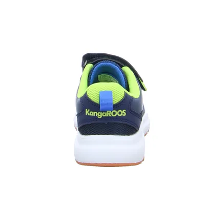 KANGAROOS Kinder Sportschuh Blau Lederimitat KANGAROOS Kinder Sportschuh Blau Lederimitat