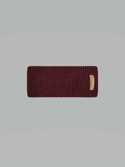 BARTS Rippenstrick Stirnband Bordeau Textil BARTS Rippenstrick Stirnband Bordeau Textil