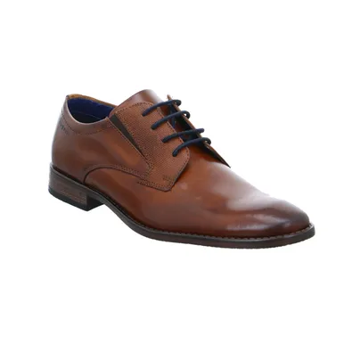 BUGATTI SHOES Halbschuh-City Cognac Leder BUGATTI SHOES Halbschuh-City Cognac Leder