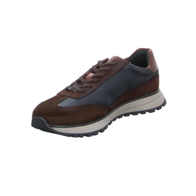 BUGATTI SHOES Halbschuhe Sneaker Braun Leder 