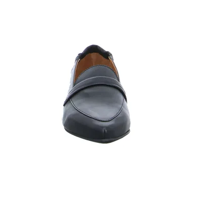 SCHUHENGEL Slipper Schwarz Leder 