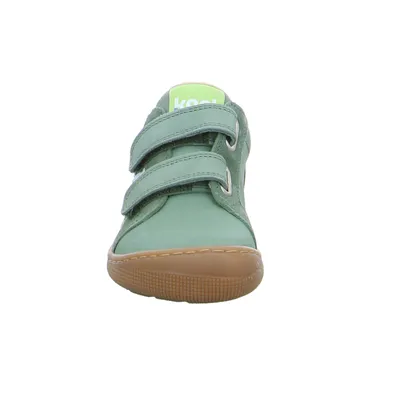 KOEL Kleinkinder-Halbschuh Klett Grün Leder 