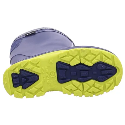 SPIRALE Kinder-Gummistiefel Warmfutter Blau Synthetik SPIRALE Kinder-Gummistiefel Warmfutter Blau Synthetik