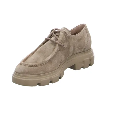 PAUL GREEN Schnürschuh Beige Leder PAUL GREEN Schnürschuh Beige Leder