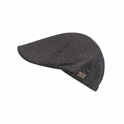 CHILLOUTS Schiebermütze Mode-Hut Grau Textil CHILLOUTS Schiebermütze Mode-Hut Grau Textil