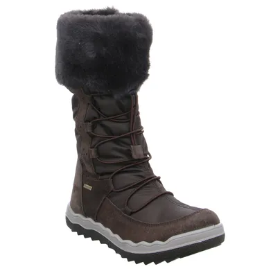 PRIMIGI Winterstiefel Mädchen-Snowboot Membrane Braun Textil PRIMIGI Winterstiefel Mädchen-Snowboot Membrane Braun Textil