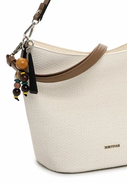 EMILY & NOAH Umhängetasche Offwhite Lederimitat EMILY & NOAH Umhängetasche Offwhite Lederimitat