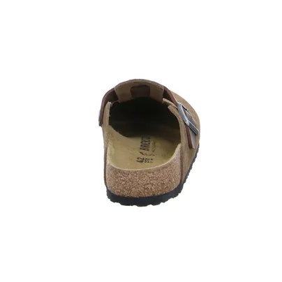 BIRKENSTOCK Normale Breite Bio-Mûles Braun Leder BIRKENSTOCK Normale Breite Bio-Mûles Braun Leder