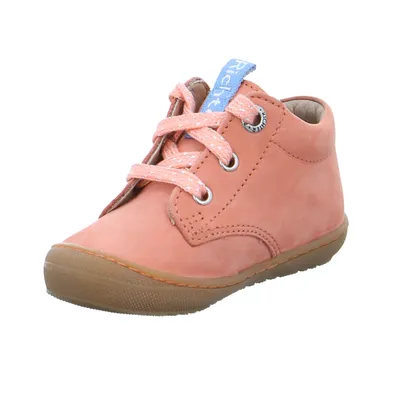 RICHTER Bottine Lauflernschuh Koralle Leder RICHTER Bottine Lauflernschuh Koralle Leder