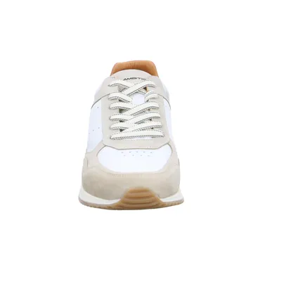 AMBITIOUS Halbschuhe Sneaker Weiss Leder AMBITIOUS Halbschuhe Sneaker Weiss Leder