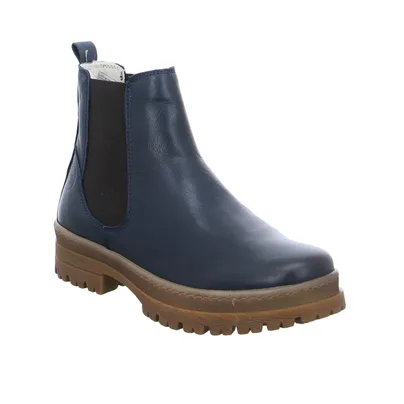 SCHUHENGEL Boot Blau Leder 