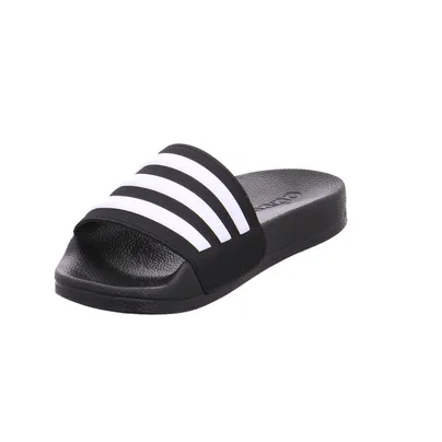ADIDAS Badeschuhe Kinder Schwarz Synthetik ADIDAS Badeschuhe Kinder Schwarz Synthetik