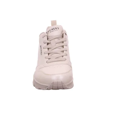 SKECHERS mit Memory Foam Sneaker Beige Lederimitat SKECHERS mit Memory Foam Sneaker Beige Lederimitat