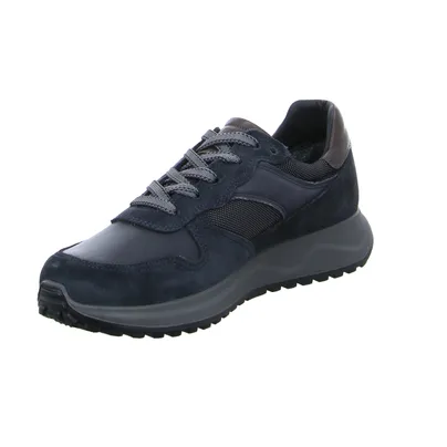 IGI & CO Halbschuhe Sneaker Blau Leder 