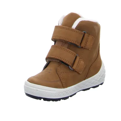 SUPERFIT Baby-Boot Kleinkinder-Winter-Bottine Cognac Textil 