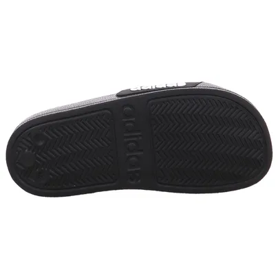 ADIDAS Badeschuhe Kinder Schwarz Synthetik ADIDAS Badeschuhe Kinder Schwarz Synthetik