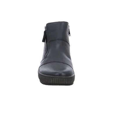 REMONTE mit TEX Membrane Mid Cut Sneaker Schwarz Leder 