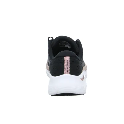 SKECHERS mit Wechselfussbett Sneaker Schwarz Textil SKECHERS mit Wechselfussbett Sneaker Schwarz Textil