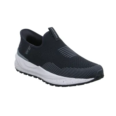 SKECHERS Halbschuh-Schlüpfer Schwarz Synthetik SKECHERS Halbschuh-Schlüpfer Schwarz Synthetik