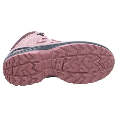 LOWA Kinder-Wanderschuhe Rosa Leder 
