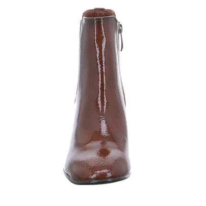 TAMARIS Snowboot Cognac Lederimitat TAMARIS Snowboot Cognac Lederimitat