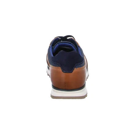 BUGATTI SHOES Halbschuhe Sneaker Cognac Leder BUGATTI SHOES Halbschuhe Sneaker Cognac Leder