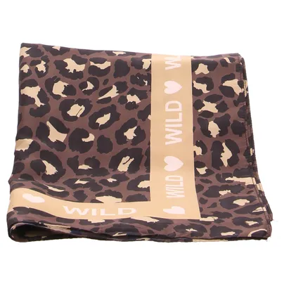 * Nikky-Tuch Quadratt mittel Schal Braun Textil * Nikky-Tuch Quadratt mittel Schal Braun Textil