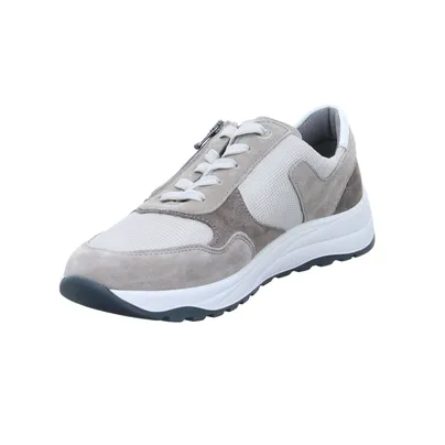 WALDLÄUFER Halbschuhe Sneaker Stoff Beige Leder WALDLÄUFER Halbschuhe Sneaker Stoff Beige Leder