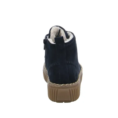 REMONTE Boot Blau Leder REMONTE Boot Blau Leder