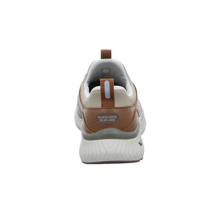 SKECHERS Air-Cooled Arch Fit Halbschuhe Sneaker Stoff Taupe Synthetik 