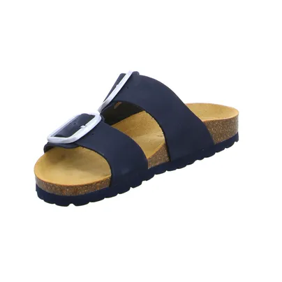 BIOLife Buckle 12326/Plata Nac Bio-Fussbett Navy Leder BIOLife Buckle 12326/Plata Nac Bio-Fussbett Navy Leder