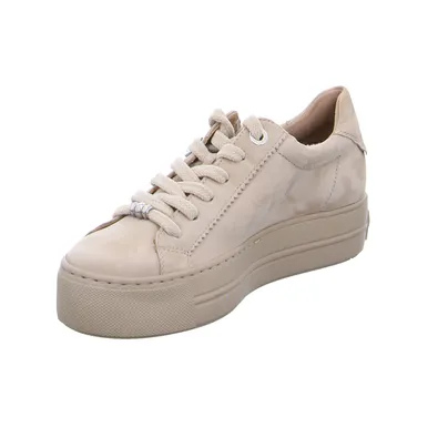 PAUL GREEN Sneaker Beige Leder 