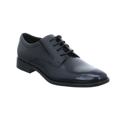 BUGATTI SHOES Halbschuh-City Schwarz Leder 