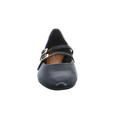 TAMARIS Ballerina Schwarz Leder 