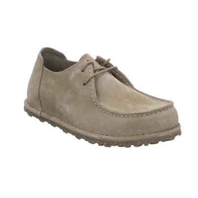 BIRKENSTOCK Schnürschuh Taupe Leder 
