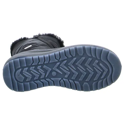 * mit Sympatex 100% Wasserdicht Snowboot Schwarz Textil * mit Sympatex 100% Wasserdicht Snowboot Schwarz Textil