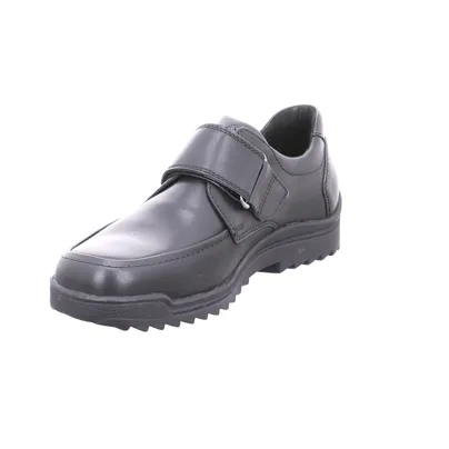 WALDLÄUFER Halbschuh Schwarz Leder 