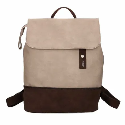 ZWEI Rucksack Beige Lederimitat ZWEI Rucksack Beige Lederimitat