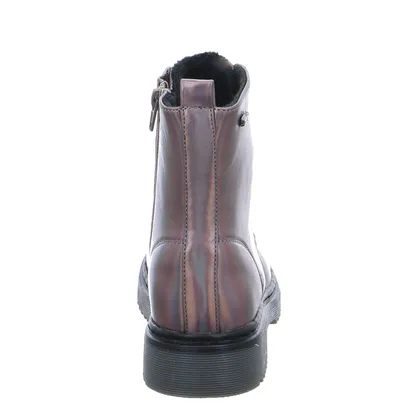 INDIGO Must-Have Winter-Stiefelchen Mädchen-Winter-Bottine Silber Synthetik INDIGO Must-Have Winter-Stiefelchen Mädchen-Winter-Bottine Silber Synthetik