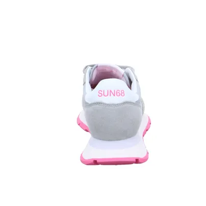 SUN68 mit Wechselfussbett Sneaker Grau Leder SUN68 mit Wechselfussbett Sneaker Grau Leder