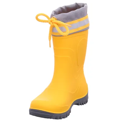 SCHUHDEPOT Kinder-Gummistiefel Gelb Synthetik 