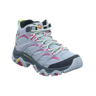MERRELL Wander- Bergschuh Damen Grau Leder MERRELL Wander- Bergschuh Damen Grau Leder