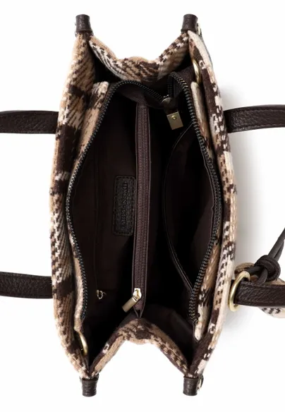 EMILY & NOAH Wintertasche Braun Textil EMILY & NOAH Wintertasche Braun Textil