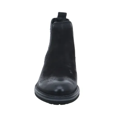 LUCA BENINI Western Schwarz Leder LUCA BENINI Western Schwarz Leder