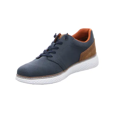 BUGATTI SHOES Halbschuhe Sneaker Blau Lederimitat BUGATTI SHOES Halbschuhe Sneaker Blau Lederimitat